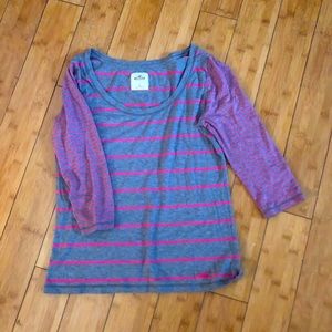 Hollister striped shirt